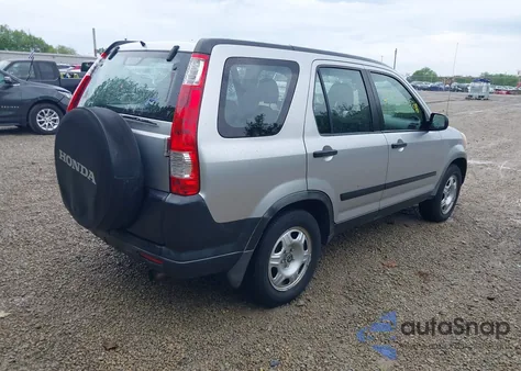 2006 Honda Cr-V Lx from USA, damaged, VIN JHLRD78556C042226